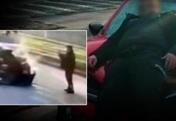 Önce çarptı, sonra fotoğraflarını çekip sosyal medyada paylaştı! Akıllara durgunluk veren olay intikam planı mı?