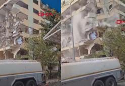 Bağcılar'da 8 katlı bina yıkım sırasında çöktü; ölümün kıyısından döndü