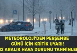 PERŞEMBE GÜNÜ İÇİN KRİTİK UYARI! Hava durumu nasıl olacak, hangi bölgelere kar yağacak? İstanbul'a kar ne zaman gelecek?