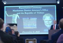 ABD’de 41 tarihi eser Türkiye’ye iade edildi