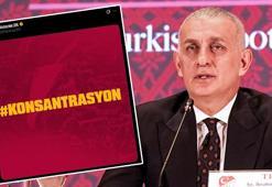 TFF Başkanı İbrahim Hacıosmanoğlu'nun açıklamalarının ardından Galatasaray'dan paylaşım