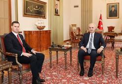 TBMM Başkanı Kurtulmuş, Bosna Hersek Tuzla Kantonu Başbakanı Halilagic'i kabul etti