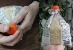 Şişe kapağından sızdırmaz poşete dönüşüyor! Baklagilleri koruyan pratik tüyo
