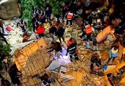 Fas'ta feci olay! 2 bina çöktü, en az 19 ölü var