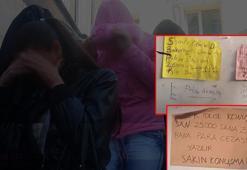 Fuhuş baskınında şok afiş! ‘Polise ötersen 26 bin TL, soran olursa daire bakmaya geldim’