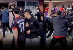 Liseler arası futbol turnuvasında korkunç olay! Öğrenciler öğretmeni darbetti