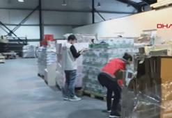 Antalya’da tarihi geçmiş gıdaların piyasaya sürülmek üzere etiketinin değiştirildiği depoya baskın