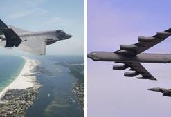 B-52, F-35 ve F-15'ler aynı anda havalandı! Çin ve Rusya'ya net mesaj