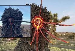 Çölün ortasında görüldü, videoyu izleyen ürperdi! Şaka değil, yapay zeka değil