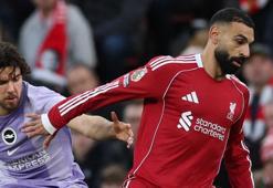 Mohamed Salah'tan büyük başarı ! Liverpool, Ferdi Kadıoğlu'nun takımı Brighton'ı 2 golle geçti