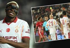 Galatasaray'da Osimhen'in sarı kart bilmecesi! Mustafa Anıklı değerlendirdi: Masum olduğunu hangi delikanlı savunabilir?