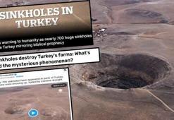 'Gizemli fenomen' diyerek yazdılar! Konya'daki obruklar dünya basınında
