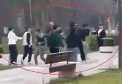 Yer: Bursa! Gençlerin tekmeli-yumruklu kavgası dehşete düşürdü