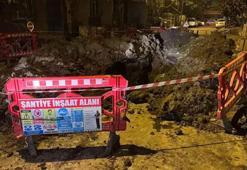 Avcılar'da İSKİ çalışmasında göçük: 1 yaralı