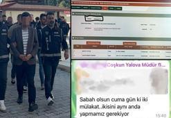 Görevden uzaklaştırılmıştı! Yalova İl Göç İdaresi Müdürünün 'usulsüz mülakat' mesajları ortaya çıktı