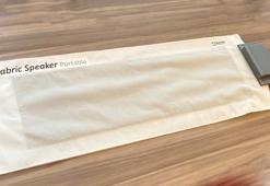 Görenleri şaşırtacak bir buluş: Tamamen kumaştan hoparlör yapıldı