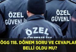 ÖGG 118. DÖNEM SINAV SORU VE CEVAPLARI SORGULAMA EKRANI: ÖGG soruları ve cevapları yayımlandı mı, nasıl sorgulanır? EGM 118. Dönem ÖGG sonuç tarihi