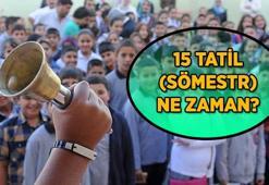 MEB AKADEMİK TAKVİM | 15 TATİL (SÖMESTR) NE ZAMAN? Yarıyıl tatili ne zaman başlayacak? Karneler hangi tarihte verilecek?