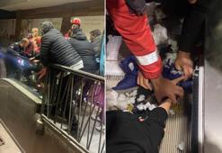 AVM'de korkunç olay! 5 yaşındaki çocuğun eli yürüyen merdivene sıkıştı