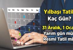 Yılbaşı tatili kaç gün, birleşecek mi? 31 Aralık okullar ve iş yerleri yarım gün mü, 1 Ocak herkese resmi tatil mi?