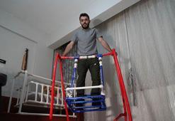 Baba olmaya gün sayarken tasarladı! Su tesisatçısının borulardan yaptıkları, sipariş yağmuruna dönüştü