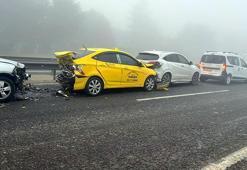 Tekirdağ'da zincirleme kaza! 5 yaralı