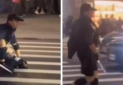 Önce sis bombası attı, sonra önüne geleni bıçakladı! Çok sayıda yaralı var