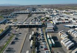 Kapıkule Gümrük Kapısı'nda günlük ticari araç geçiş rekoru kırıldı