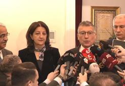 DEM Parti İmralı heyeti, AK Parti Grubu'nu ziyaret etti