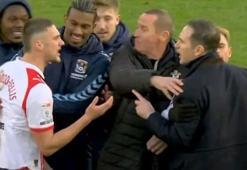 İngiltere Championship'te olaylı maç! Futbolcular Frank Lampard'ın üzerine yürüdü