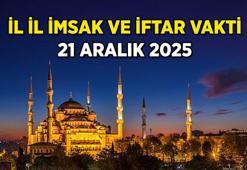 Namaz Vakitleri 🕌 İmsak ve iftar vakti saat kaçta? 21 Aralık 2025 İstanbul, Ankara, İzmir ve diğer illerde sabah ezanı ve akşam ezanı kaçta okunuyor?