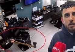 Baltayla kuaförü basan saldırgan yakalandı: Param sende kalmasın dedim klimaya vurdum