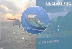 Ticari gemiye helikopterli baskın! Askeri tehditlere uyarı: Felakete yol açar