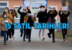 MEB AKADEMİK TAKVİM | 15 TATİL NE ZAMAN? Yarıyıl tatili (Sömestr) ne zaman başlayacak/bitecek? Karneler hangi tarihte verilecek?