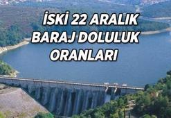İSKİ 22 ARALIK BARAJ DOLULUK ORANLARI! İstanbul baraj doluluk oranları son güncel tablo! 22 Aralık tarihli baraj doluluk oranları yıllara göre değişimi...