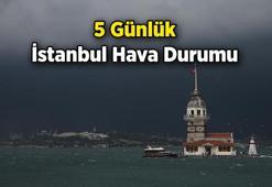 Meteoroloji Haberleri 📍 İstanbul hava durumu bu hafta nasıl olacak? İşte 5 Günlük İstanbul hava durumunda yağışlı ve bulutlu günler