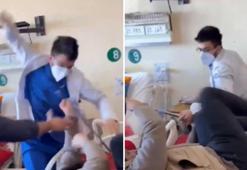 'Saygısızca hitap' iddiası ortalığı karıştırdı! Doktor hastayı tekme tokat dövdü