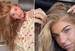 Herkes peruk taktığını sandı! 'Kalın ve gür olmasının sebebi tek malzeme'