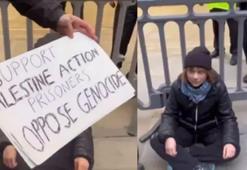 Aktivist Greta Thunberg gözaltına alındı! 'Soykırıma karşıyım'