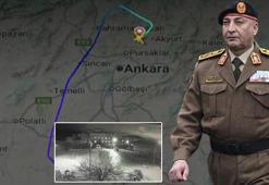 Ankara'da Libya heyetini taşıyan uçak düştü! Görgü tanığı anlattı: Havada infilak etti