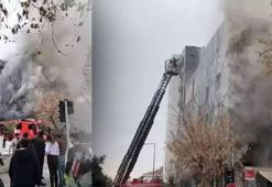 Kadıköy'de 5 katlı binada yangın! Bağdat Caddesi trafiğe kapatıldı