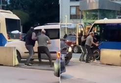 Kadıköy'de trafik magandası dehşeti! 'Yol vermedi' diye sopayla saldırdı