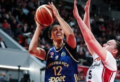 Kadınlar Basketbol Süper Ligi'nde Fenerbahçe deplasmanda rahat kazandı