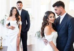 Hazal Çağlar ve Samet Akaydın düğün için gün sayıyor! İşte kına gecesinden kareler