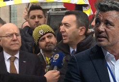 Adliye önünde Fenerbahçe yöneticilerinden Sadettin Saran açıklaması