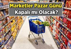 Marketler pazar günü kapalı mı olacak? 28 Aralık 2025 Pazar günü marketler açık mı, kapalı mı?