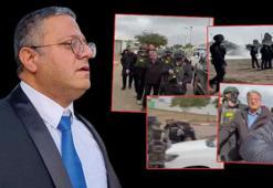 İsrail’de ortalık karıştı! Ben Gvir'i taş yağmuruna tuttular