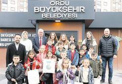 Ordu’da çocuklar çevre müfettişi oldu