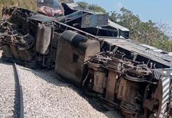 Meksika'da yolcu treni raydan çıktı! Çok sayıda can kaybı ve yaralı var
