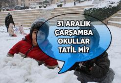 KAR TATİLİ OLAN İLLER | 31 Aralık Çarşamba okullar tatil mi, kar tatili olan il ve ilçeler! Valilik açıklamaları peş peşe gelmeye başladı!